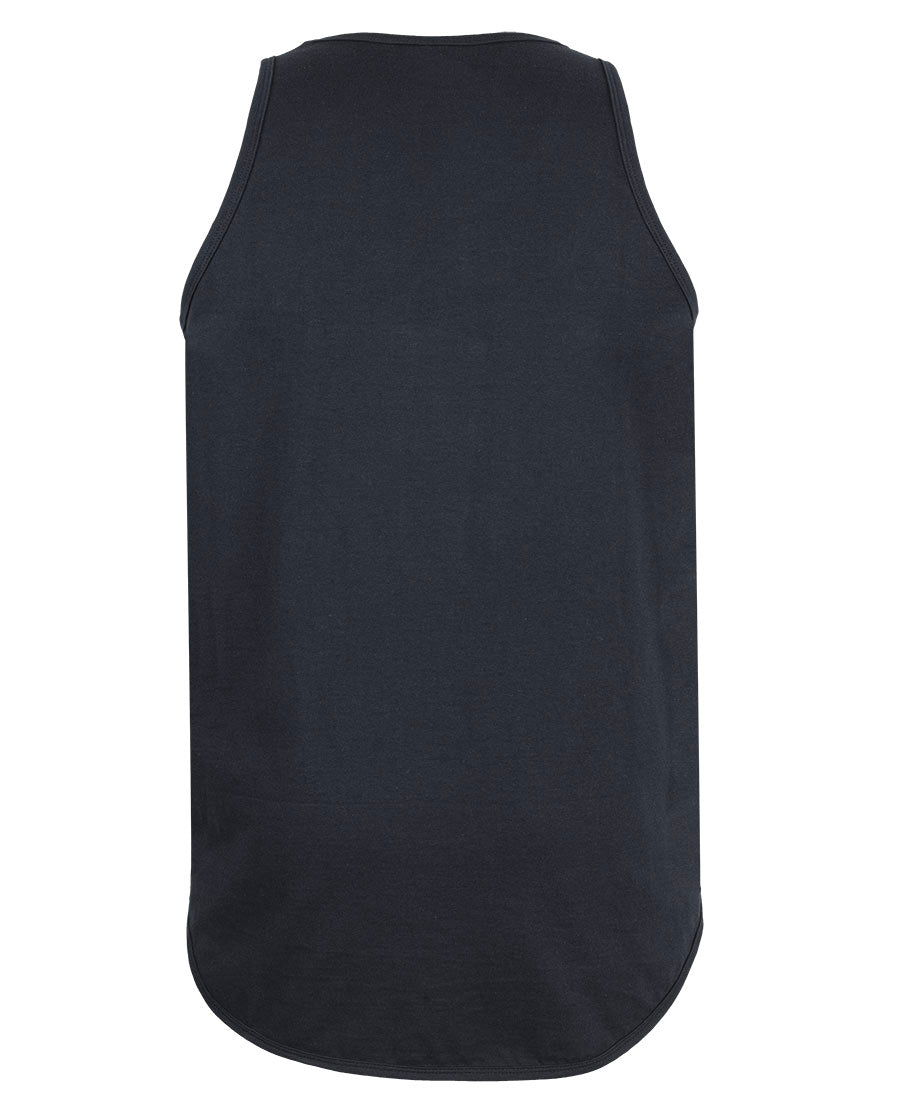 Drop Tail Cotton Singlet