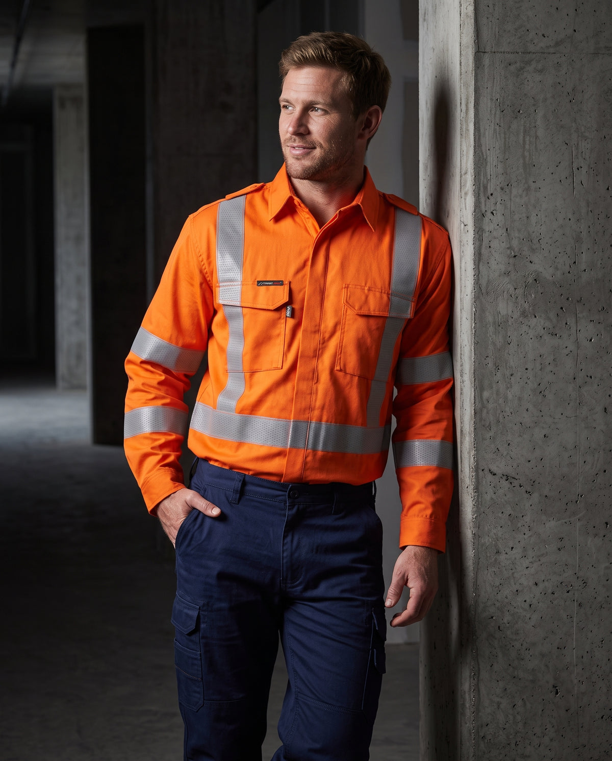 WorkCraft NSW RAIL HRC2 HiVis Reflective Shirt