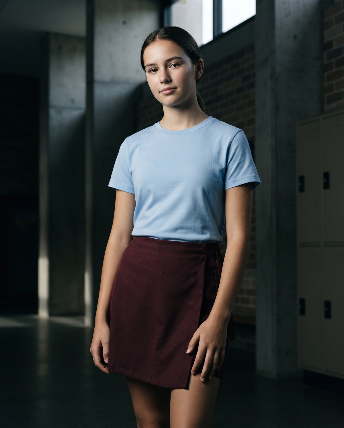 Girls School Skort