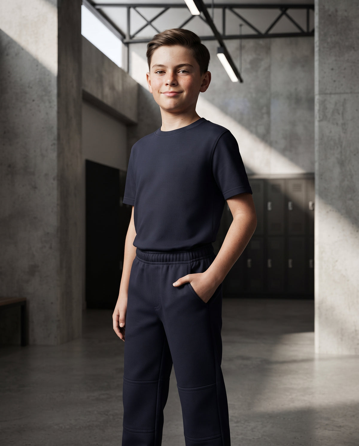 Kids Double Knee Track Pants