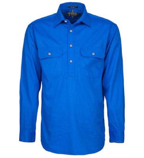 Pilbara Closed Front LS Shirt