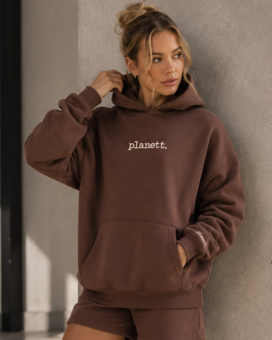 Walnut Oversized Hoodie