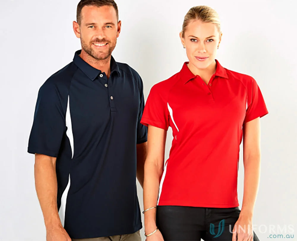1057-PT 1057-PT-1 Arctic Polo in Red/White front product image