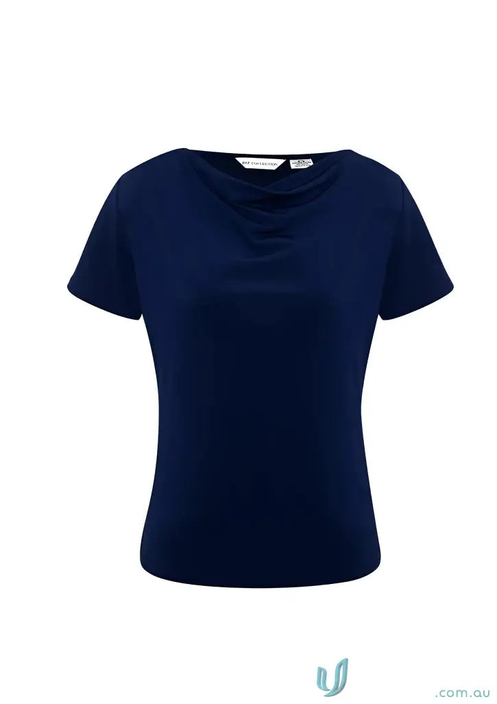 Biz Collection K625LS Ava Ladies Knit Top with Softly Draped Neckline