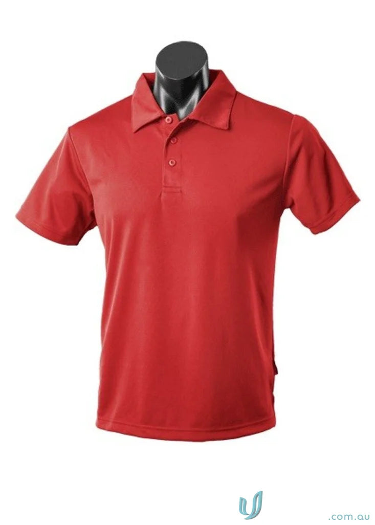 Aussie Pacific 1307 Botany Polo in Red
