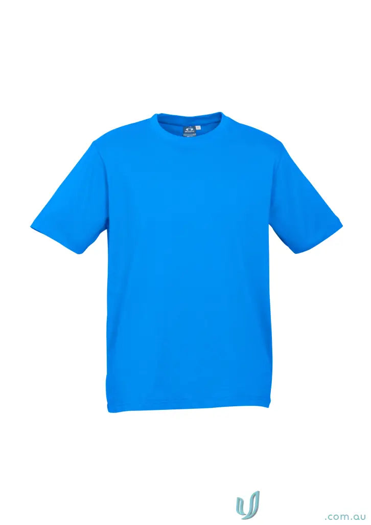 Brightport Tee ice tee short-sleeve crew-neck in bright blue from Biz Collection