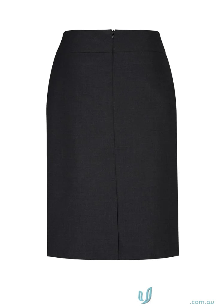 Black pencil skirt from FMV Ladies POLY Relaxed Fit Skirt, perfect for uniforms