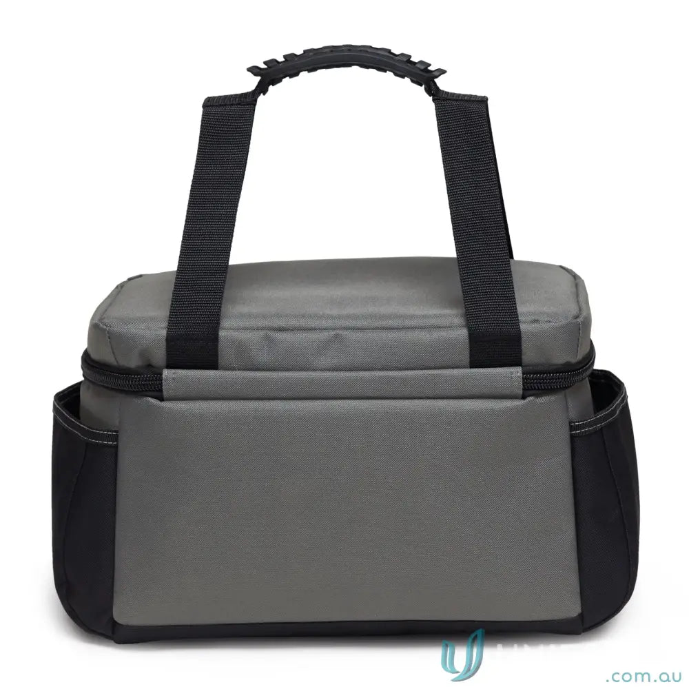 adjustable strap cooler IGHHC HardHat Insulated Cooler Bag with Adjustable Strap – Steel Grey