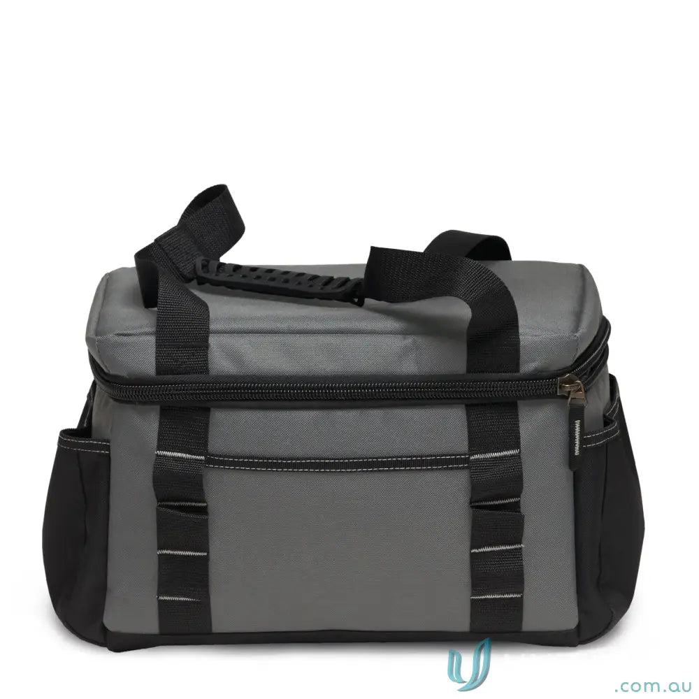 adjustable strap cooler IGHHC HardHat Insulated Cooler Bag with Adjustable Strap – Steel Grey