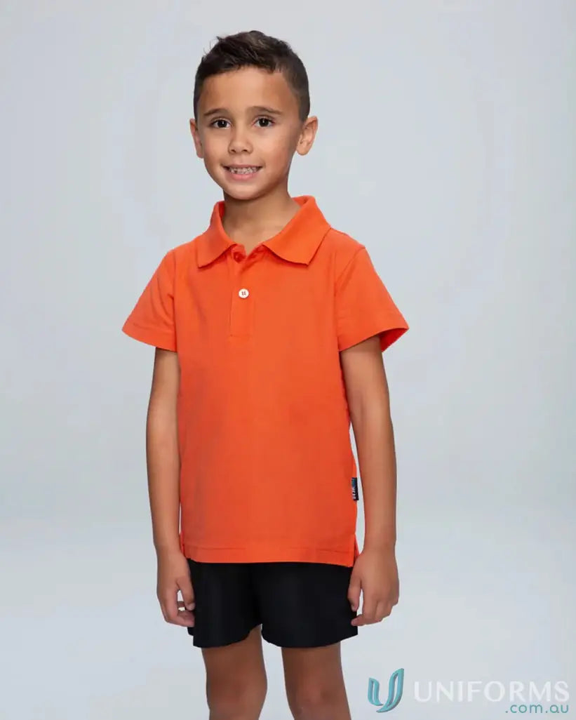 Aussie Pacific 3312 Hunter Blues Kids Polo