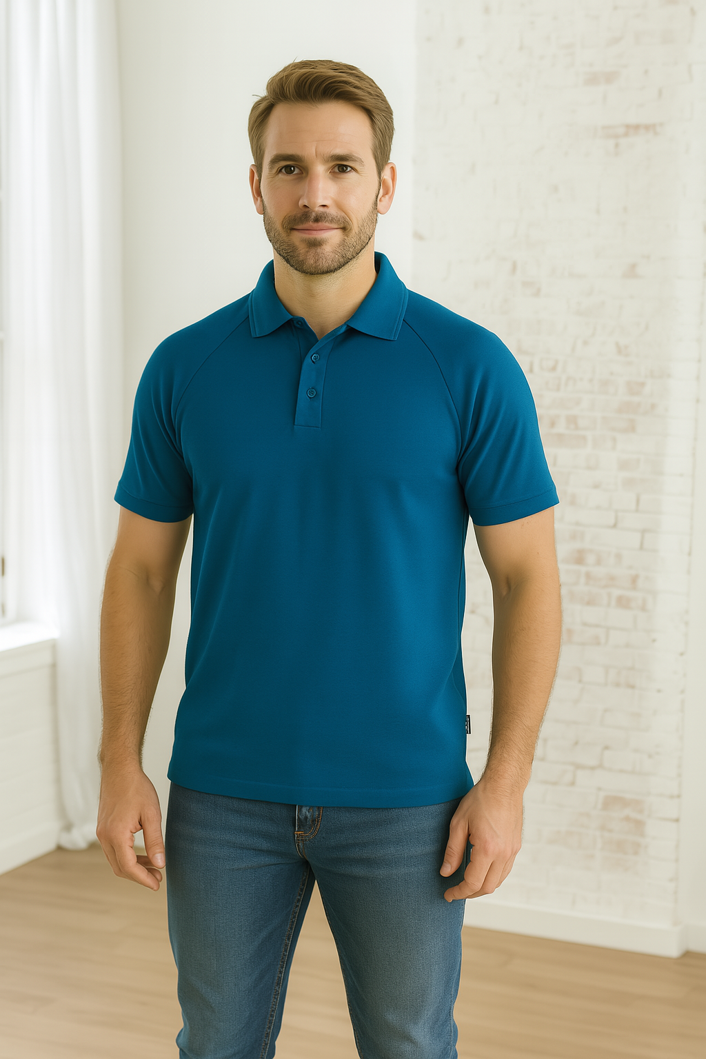 Cool Dry polo 1067 Infinity Men's Short Sleeve Polo front product image