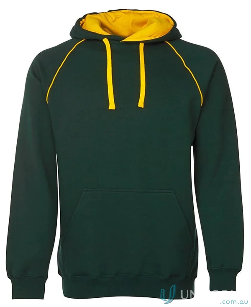 JBs 3CFH Adults Contrast Fleecy Hoodie