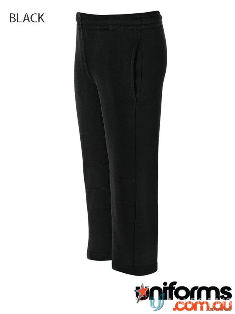 Black uniform pants from JBs Fleecy Pant 3PFT for adults stay comfortable all day