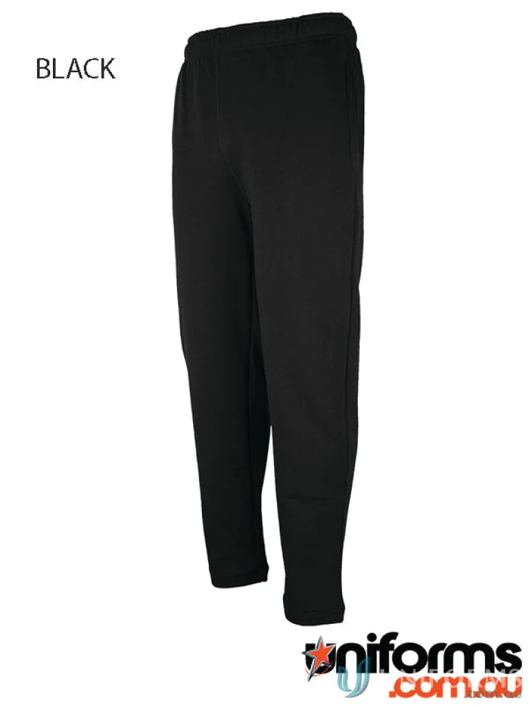 Black JBs Fleecy Sweatpant with hidden coin pocket and elastic waistband for comfy style