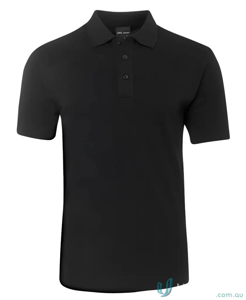 Black short-sleeved polo shirt from jbs kids Polo Code 2KP Classic Fit collection