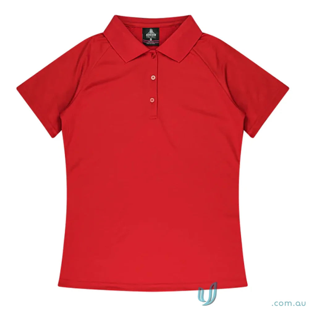 Aussie Pacific 1306 Keira Polo in Red