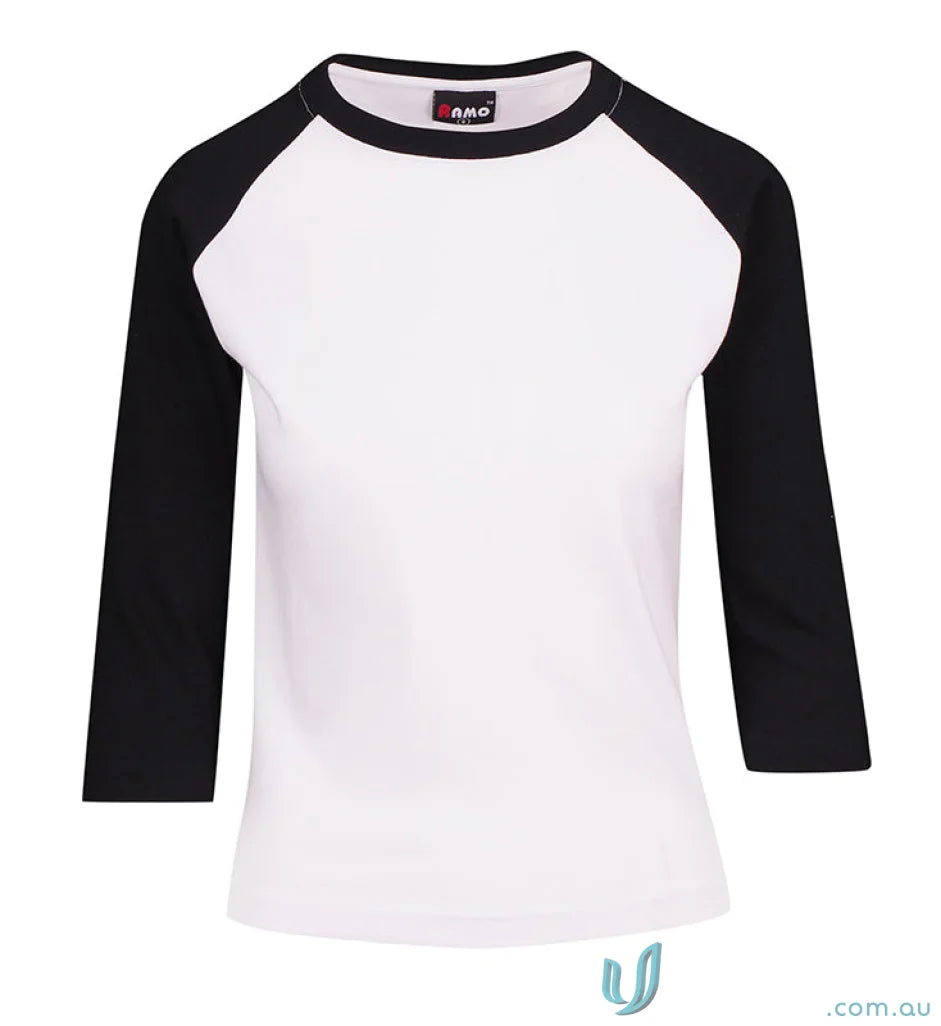 Ramo T143RG Kids 3Qtr Raglan Tee