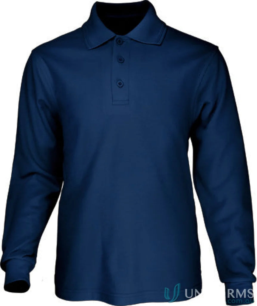Bocini CP1316 Kids L/S Basic Polo