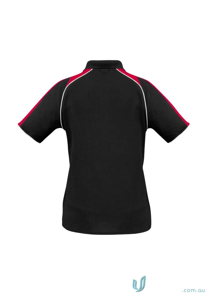 Ladies Triton Polo featuring triton short sleeve design with biz cool™ polyester fabric