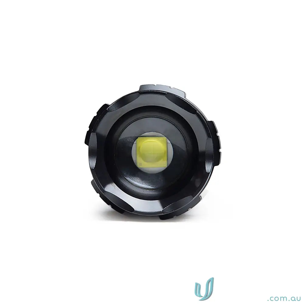 15W LED flashlight IGLPT LuminaPro Torch High‑Power 15W XHP70 LED Flashlight with Adjustable Zoom