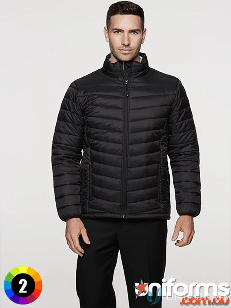 Mens Buller Jacket black puffer jacket perfect for workwear and uniforms casual style