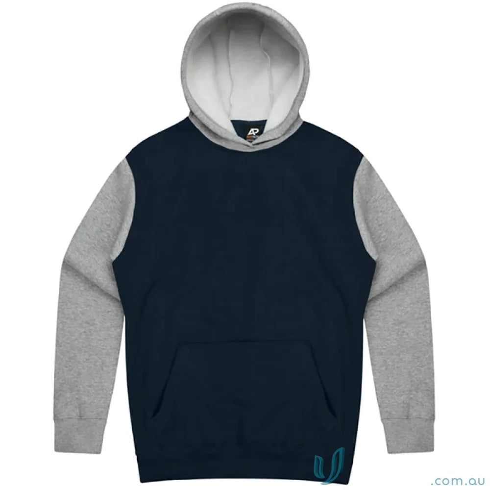 Two-tone Monash Hoodie with comfy fit, perfect for uniforms and chest measurements