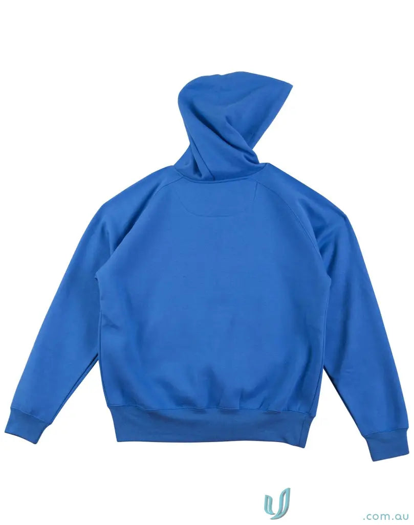 Blue fleecy hoodie from MOQ250 Printed ADULT Hoodie perfect for uniforms or workwear