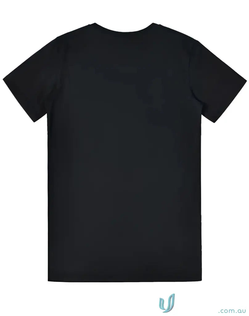 Black short-sleeved Brighton Premium Cotton T-Shirt from Winning Spirit Premium Tee line