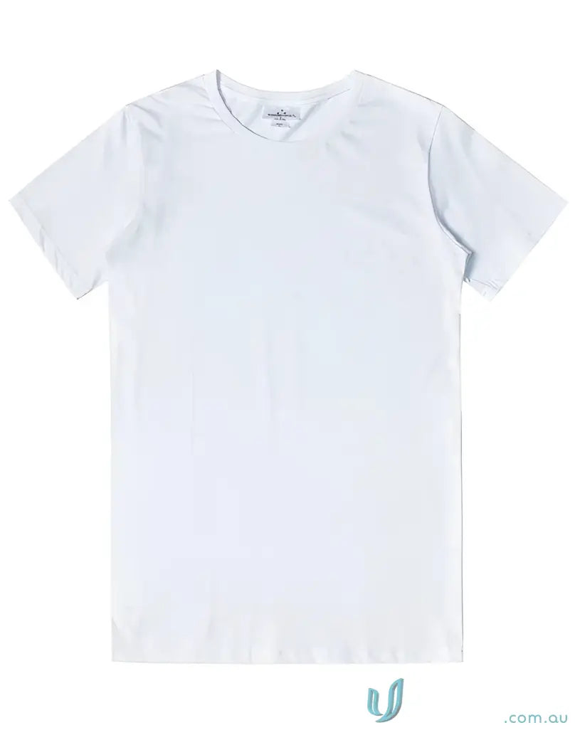 White V-neck t-shirt from Brighton Premium Cotton - Winning Spirit Premium Tee