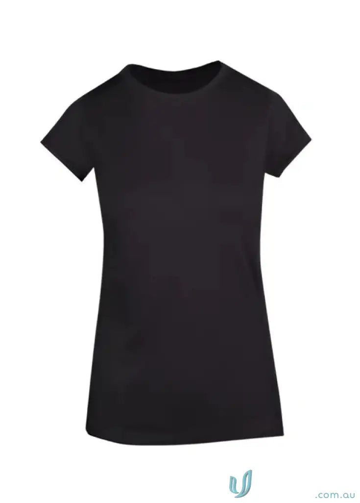 LADIES T-Shirts - Stylish and Comfortable Options for Work and Casual Wear T447LD Women’s Accelerator Cool-Dry T-Shirt in Black
