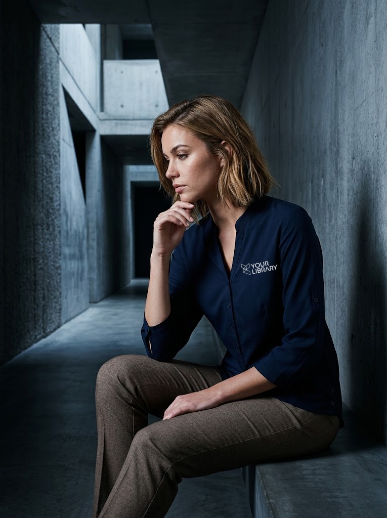 Your Library (EMB) Blouse