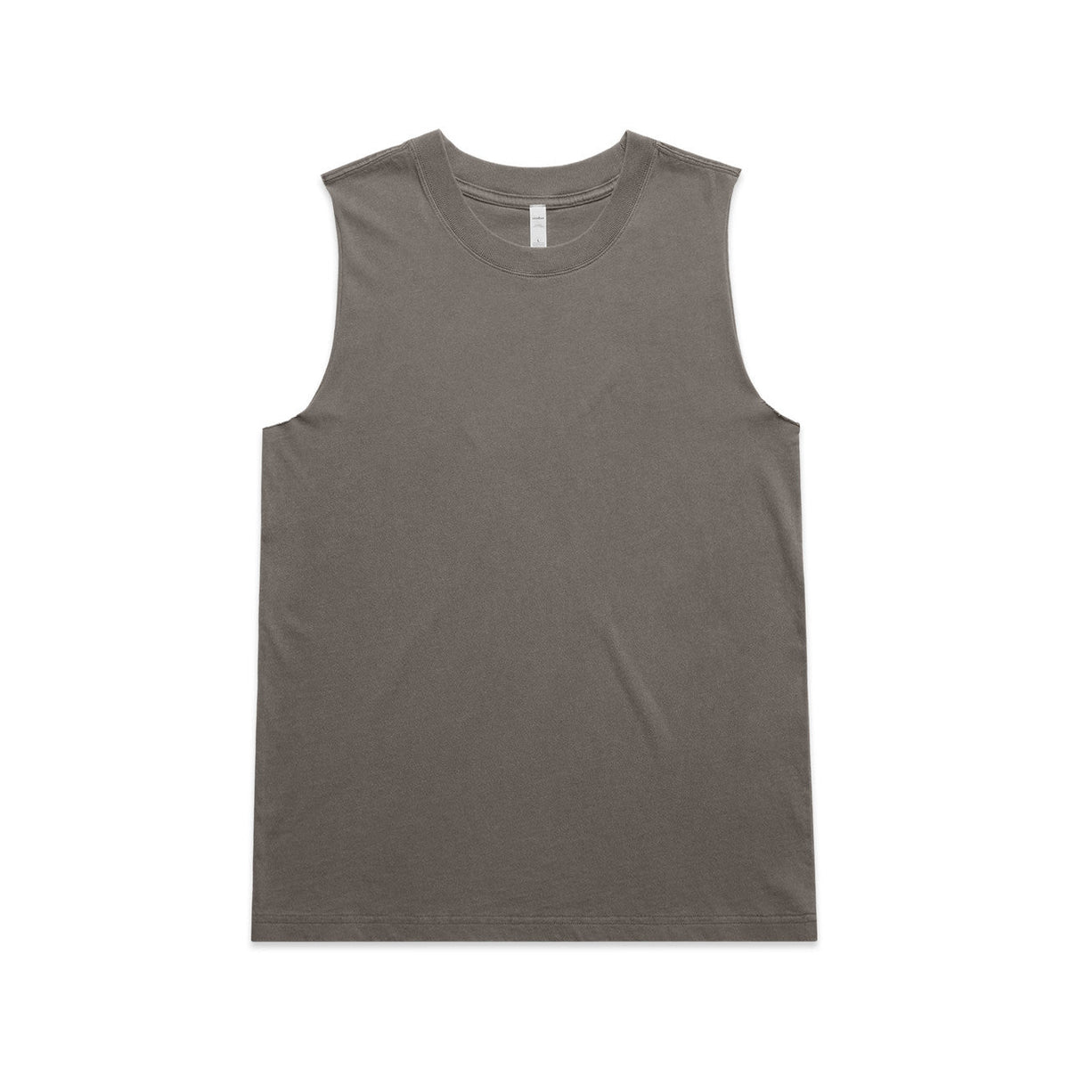 Wo's Heavy Faded Tank 4084 - Faded Grey