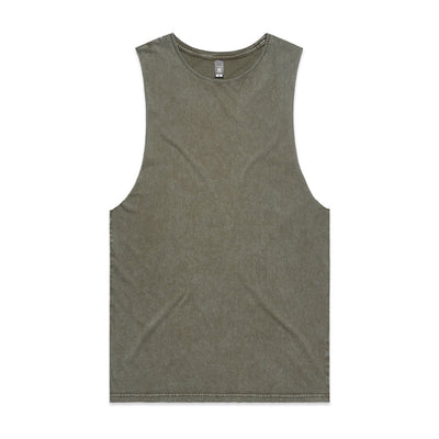 Stone Wash Barnard Tank 5039 - Moss Stone