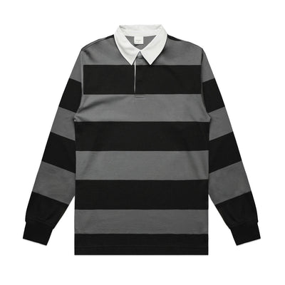 Rugby Stripe 5416 - Black/Shadow