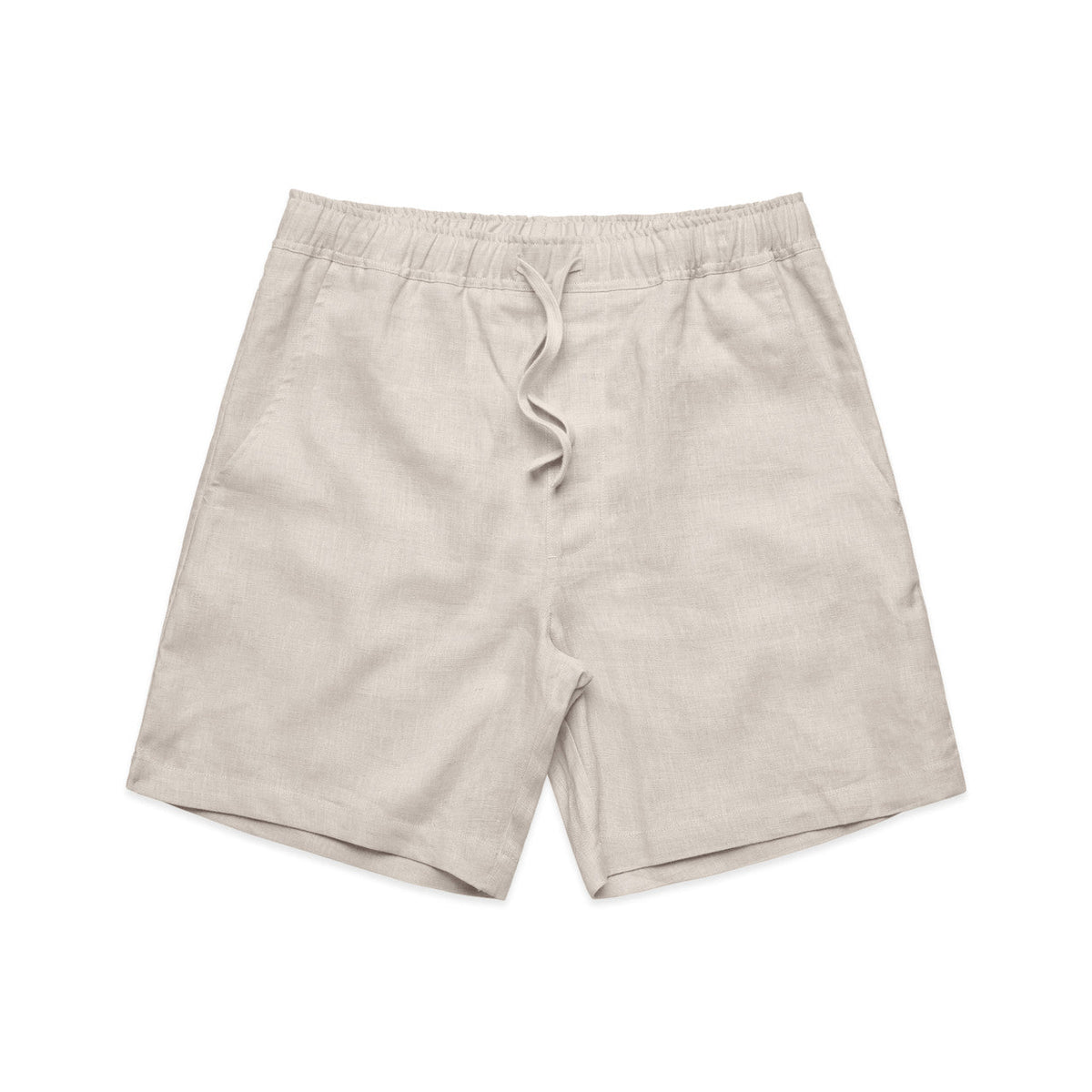 Linen Shorts 18" 5919 - Natural