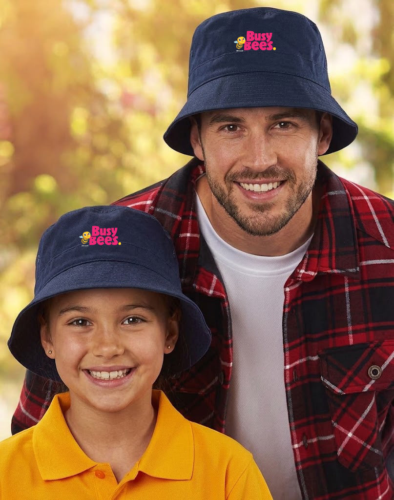 Busy Bees (EMB) Bucket Hats