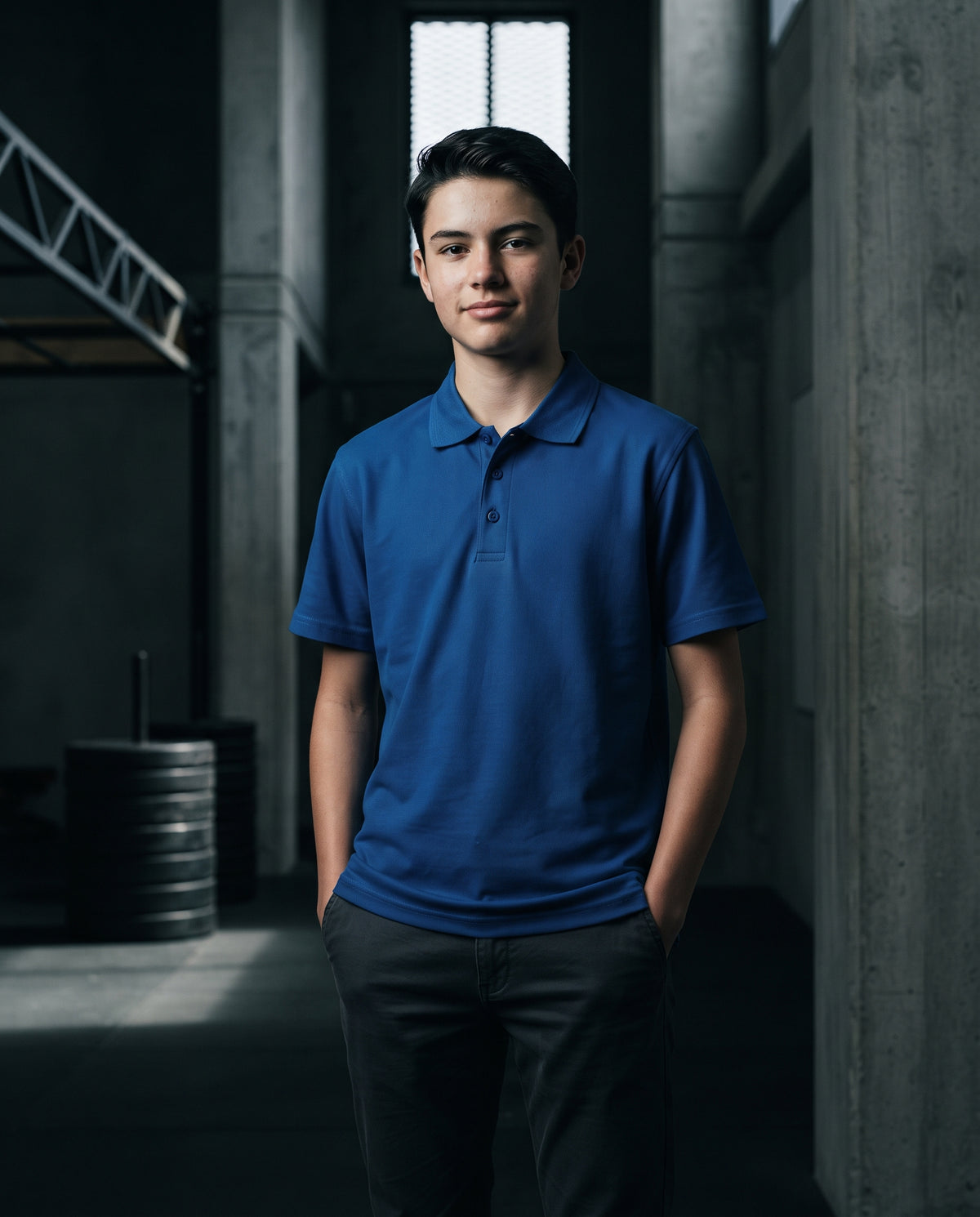 Kids Cotton Backing Polo