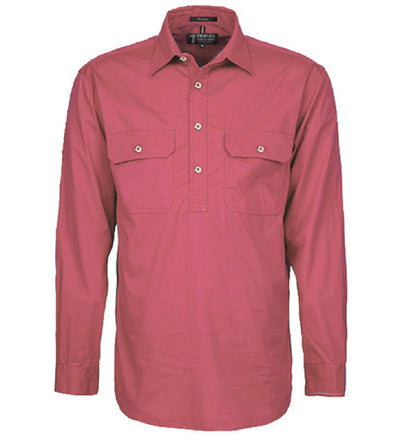 Pilbara Closed Front LS Shirt