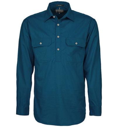 Pilbara Closed Front LS Shirt