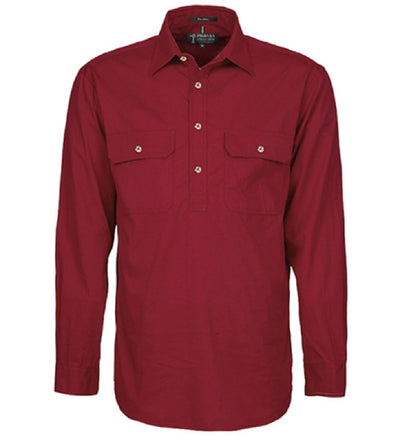Pilbara Closed Front LS Shirt