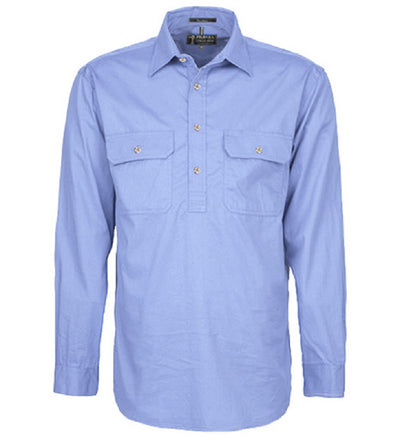 Pilbara Closed Front LS Shirt