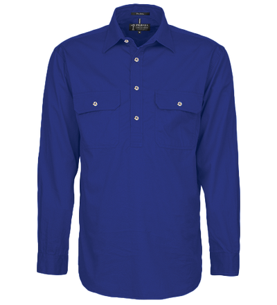 Pilbara Closed Front LS Shirt