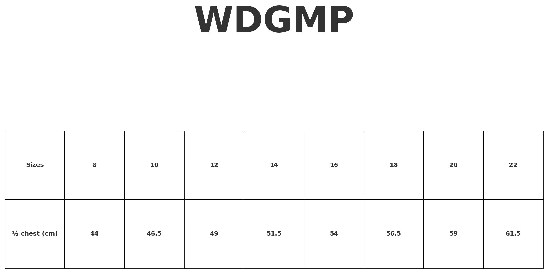 Ladies DriGear Matrix Polo size chart