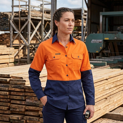 WorkCraft HiVis Ladies Shirt