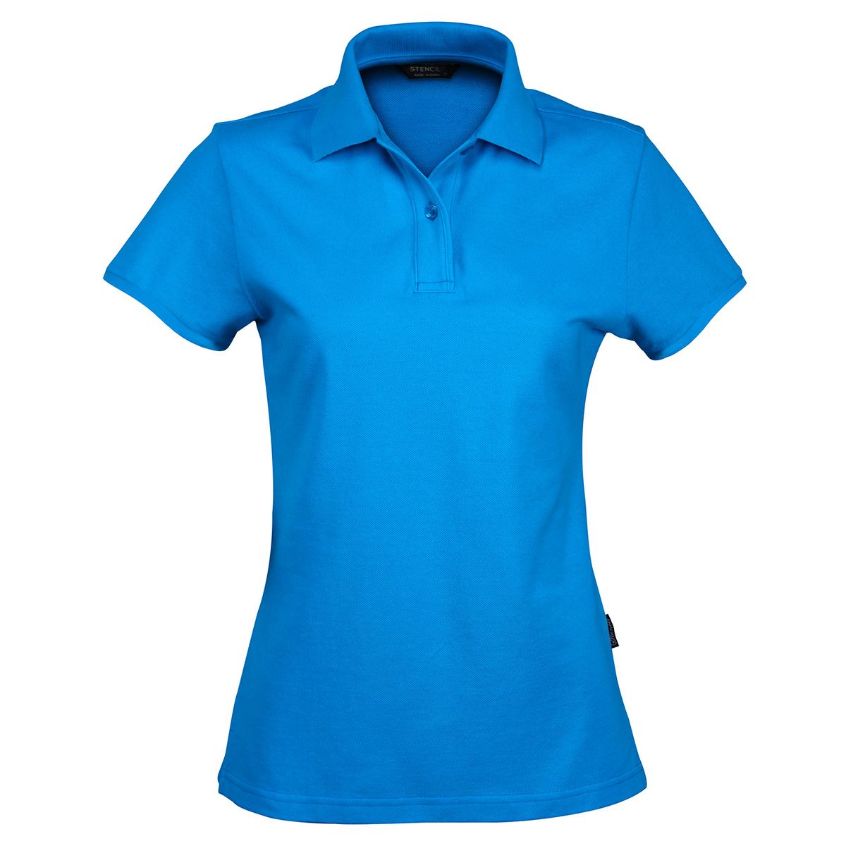 Airlie Premium Ladies short sleeve polo in bright blue pique