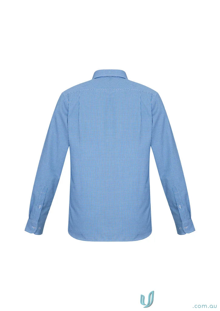 Light blue Ellison long sleeve shirt from Boronia LS Shirt, perfect mens business look