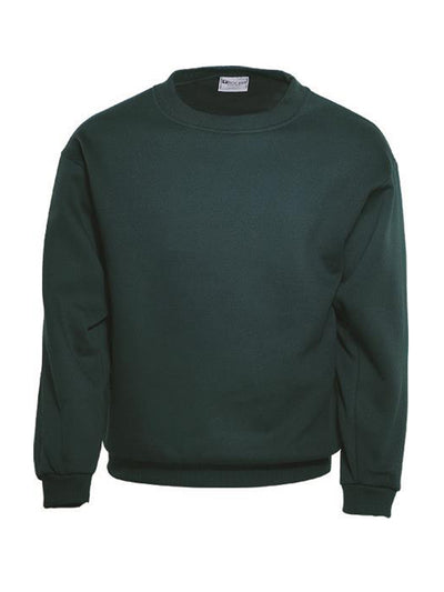 Bocini Kids Crew Neck Fleece CJ1320 - Bottle Green