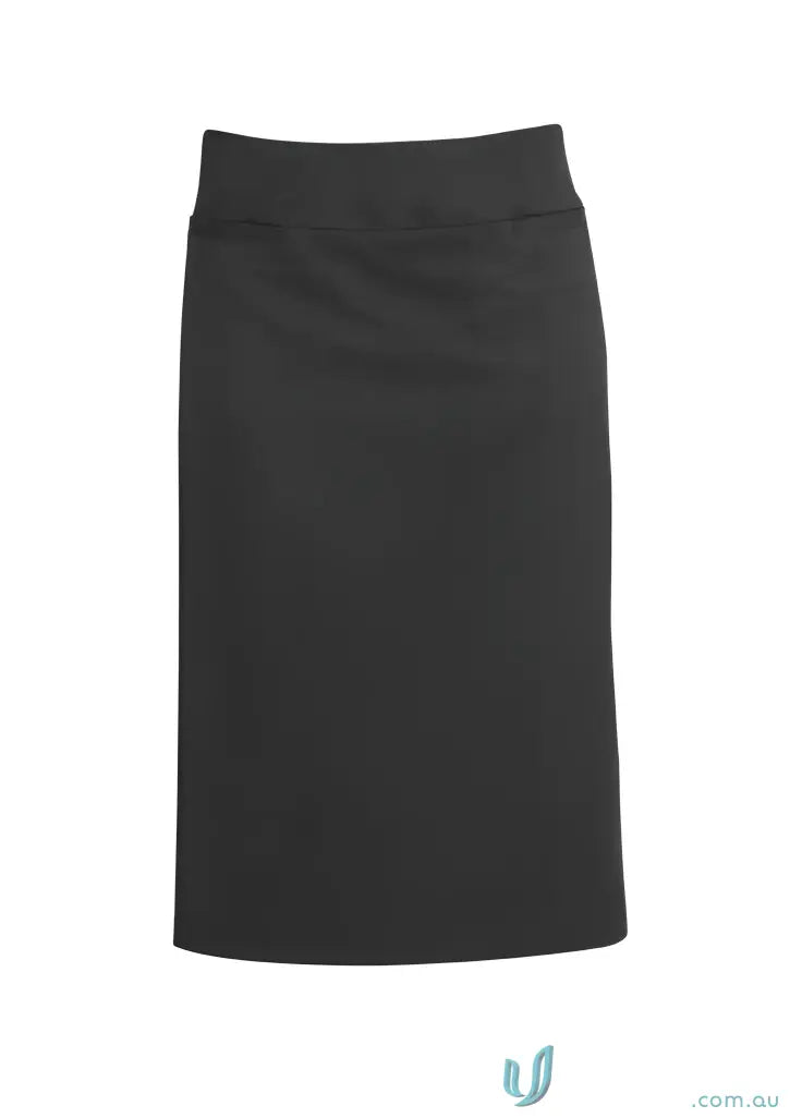 Womens cool stretch relaxed fit lined black pencil skirt for a comfy stylish look