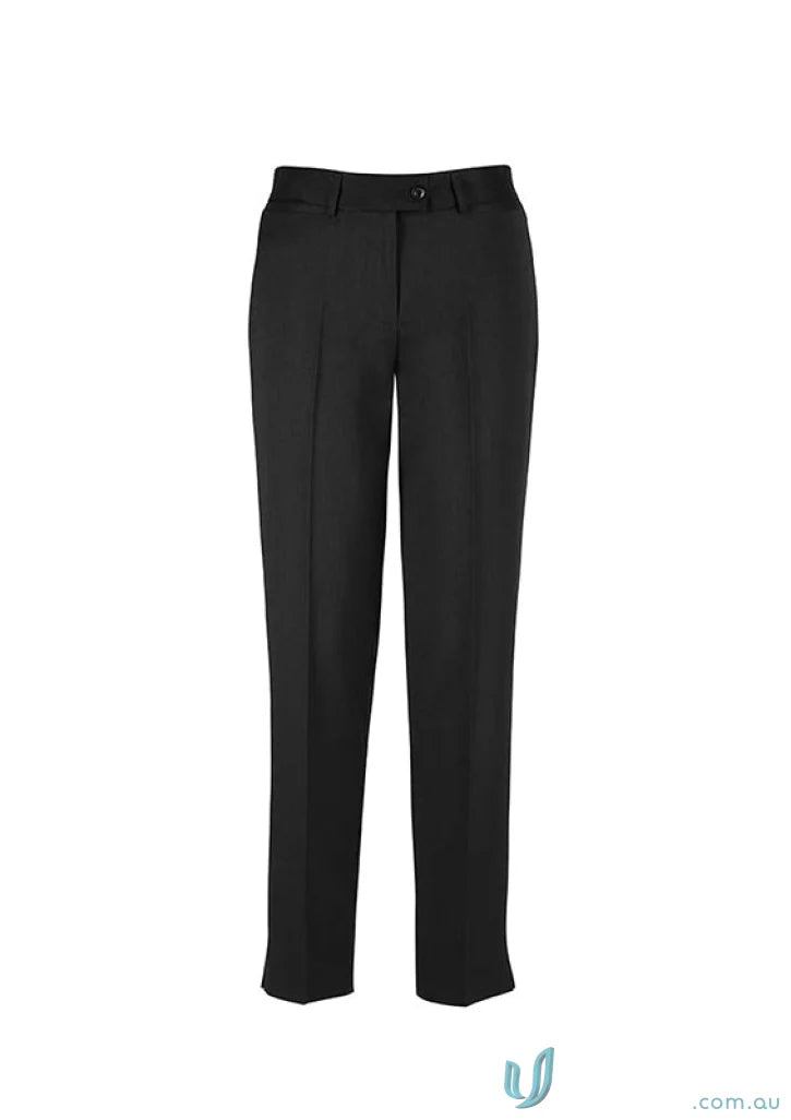 Black cool stretch slim leg pants for womens cool style and comfy fit