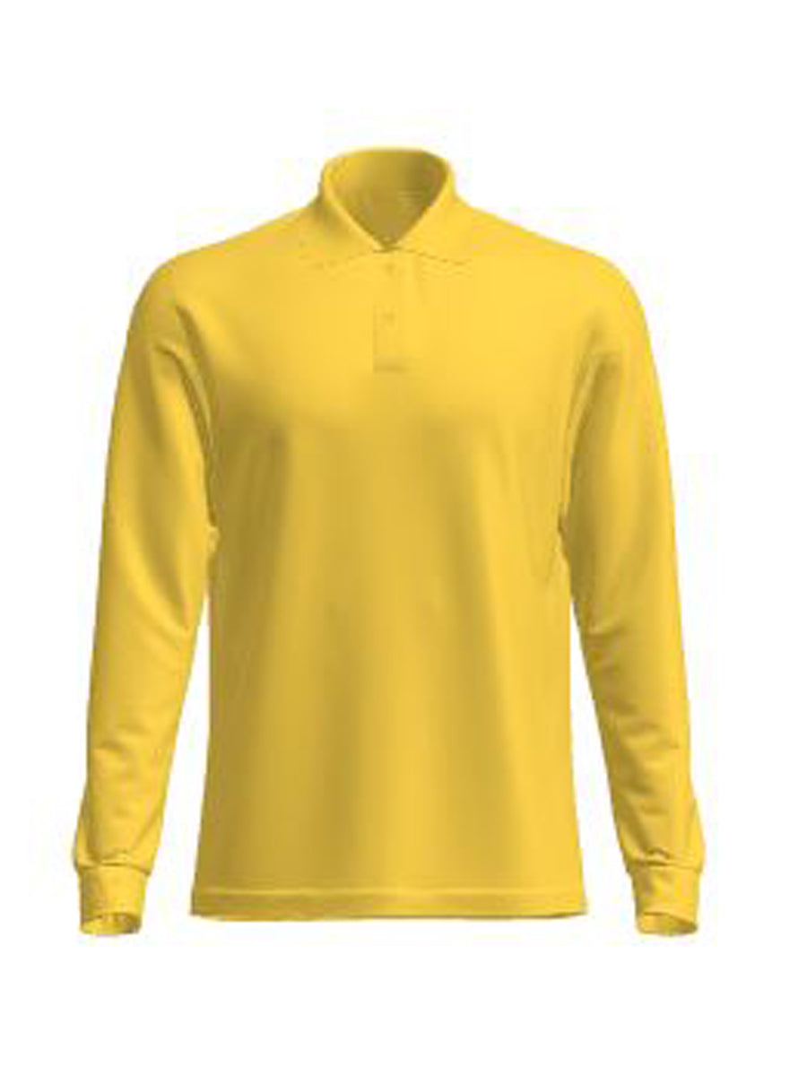 Bocini Long Sleeve Polo CP2104 - Gold